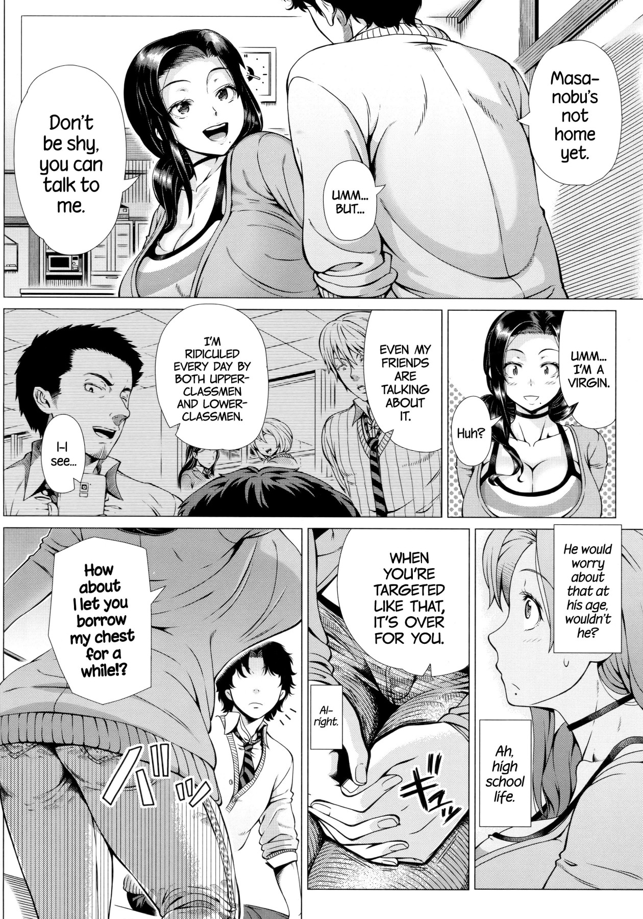 Hentai Manga Comic-First Time With Someone Else's Wife-Read-137